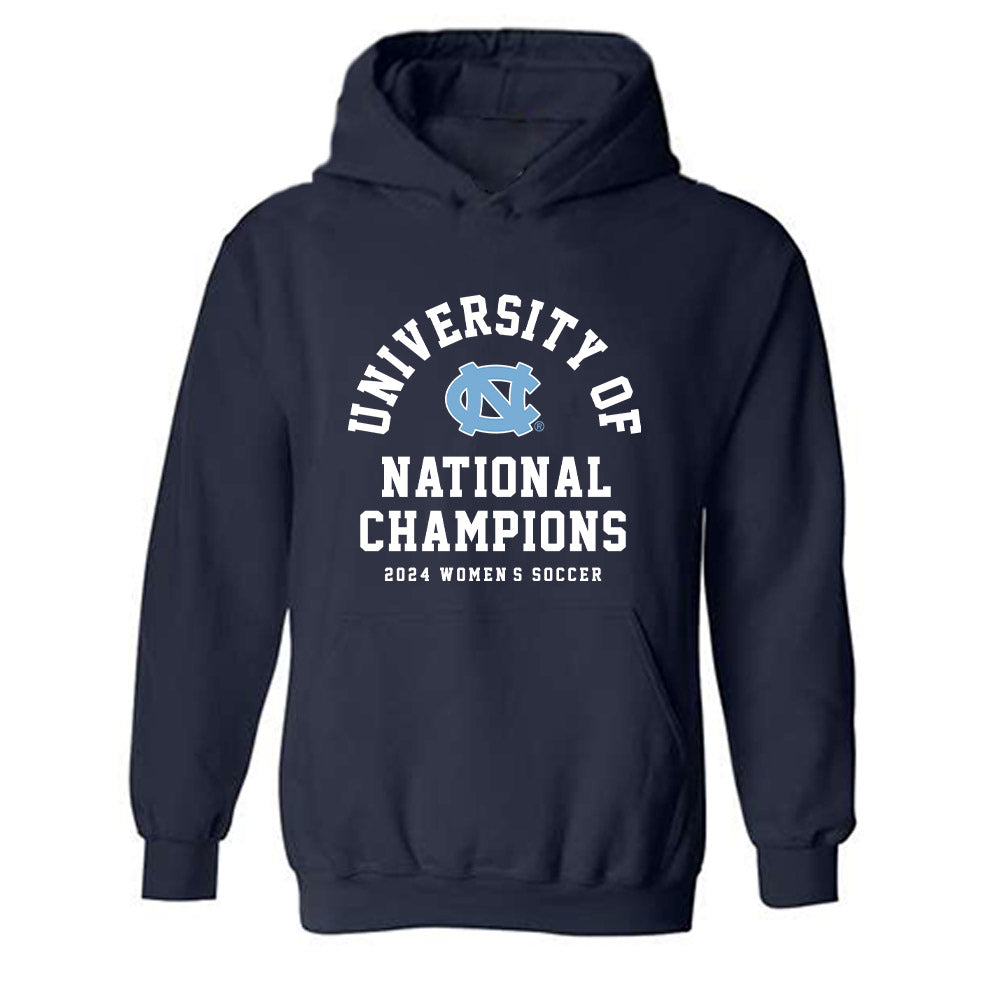 UNC - NCAA Women's Soccer : Emilie Maihs - Champs Classic Shersey Hooded Sweatshirt-0