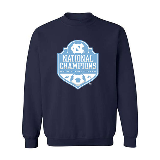 UNC - NCAA Women's Soccer : Aven Alvarez - National Champs Crewneck Sweatshirt-0