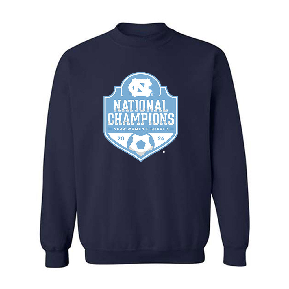 UNC - NCAA Women's Soccer : Ella Smith - National Champs Crewneck Sweatshirt-0