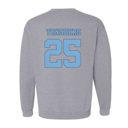 UNC - NCAA Women's Soccer : Logan Tongberg - National Champs v3 Crewneck Sweatshirt-1