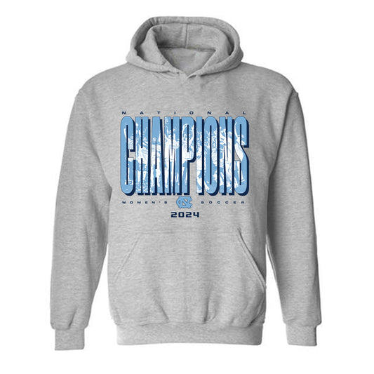 UNC - NCAA Women's Soccer : Hannah Johann - National Champs v3 Hooded Sweatshirt-0