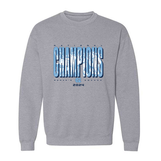 UNC - NCAA Women's Soccer : Olivia Migli - National Champs v3 Crewneck Sweatshirt-0