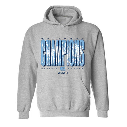 UNC - NCAA Women's Soccer : Kate Faasse - National Champs v3 Hooded Sweatshirt-0