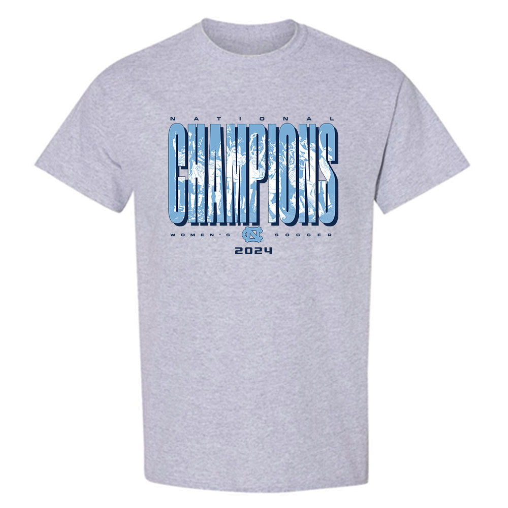UNC - NCAA Women's Soccer : abby gundry - National Champs v3 T-Shirt-0