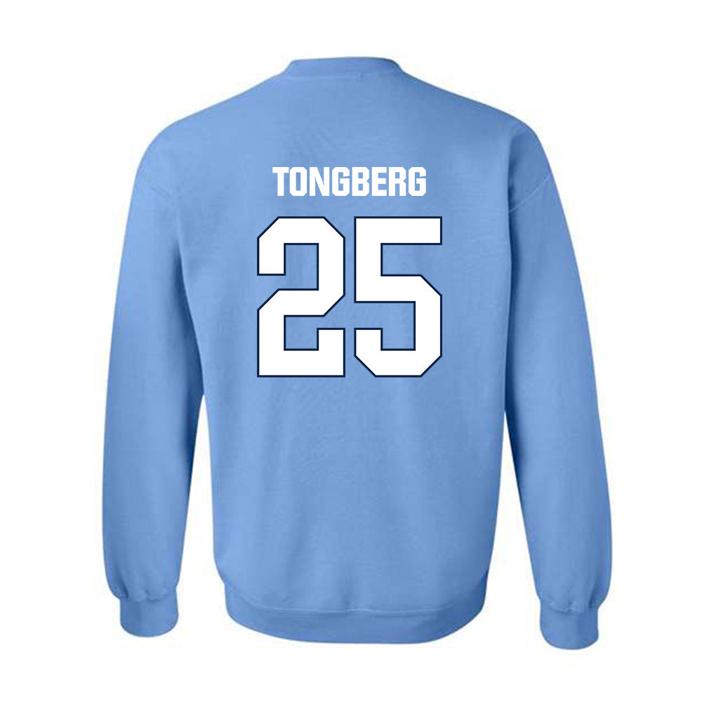 UNC - NCAA Women's Soccer : Logan Tongberg - National Champs Crewneck Sweatshirt-1