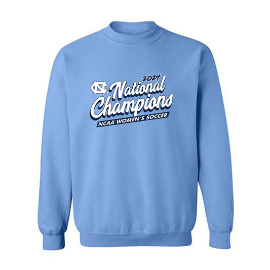 UNC - NCAA Women's Soccer : Logan Tongberg - National Champs Crewneck Sweatshirt-0