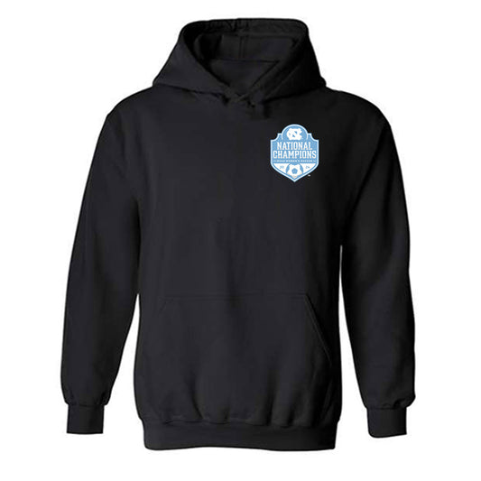 UNC - NCAA Women's Soccer : HopeAnne Munson - National Champs Roster Shirt Hooded Sweatshirt-0