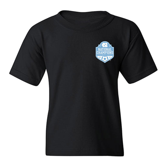UNC - NCAA Women's Soccer : Marisa Shorrock - National Champs Roster Shirt Youth T-Shirt-0