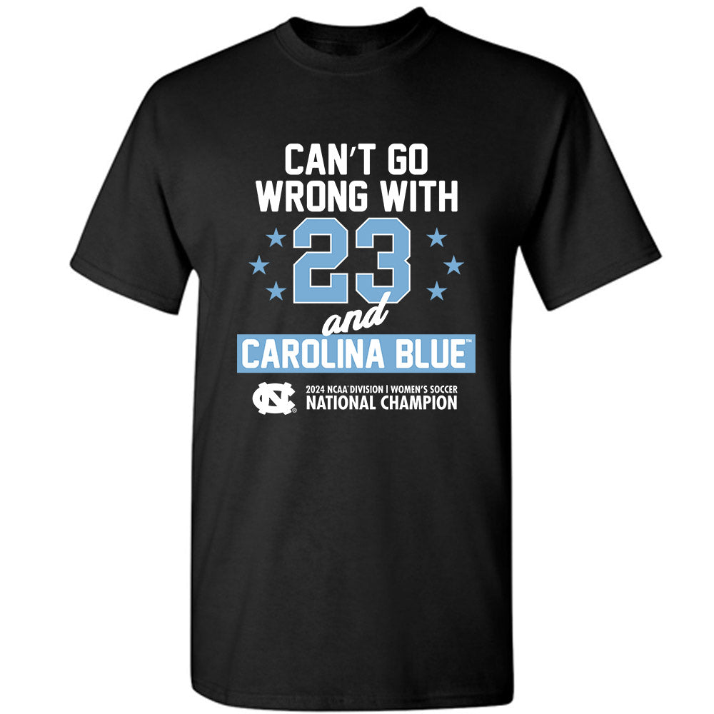 UNC - NCAA Women's Soccer : Emilie Maihs - 23 Titles v1 Statement Shirt T-Shirt-0