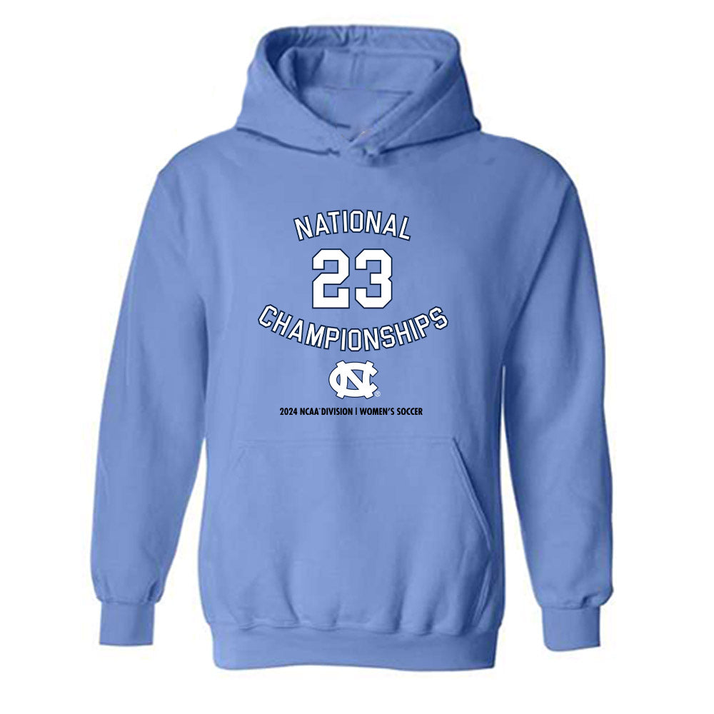 UNC - NCAA Women's Soccer : abby gundry - 23 Titles v2 Statement Shirt Hooded Sweatshirt-0