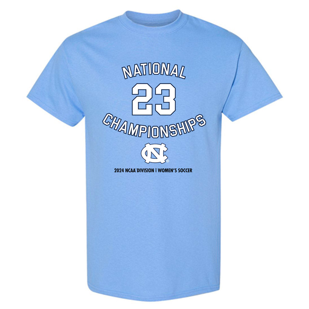 UNC - NCAA Women's Soccer : Kate Faasse - 23 Titles v2 Statement Shirt T-Shirt-0