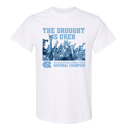 UNC - NCAA Women's Soccer : abby gundry - The Drought Is Over T-Shirt-0