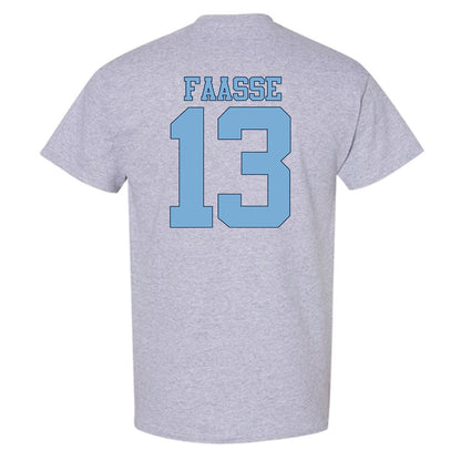 UNC - NCAA Women's Soccer : Kate Faasse - Vintage Gray Championship T-Shirt-1