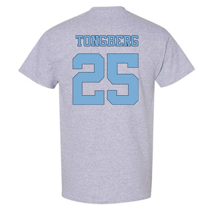 UNC - NCAA Women's Soccer : Logan Tongberg - Vintage Gray Championship T-Shirt-1