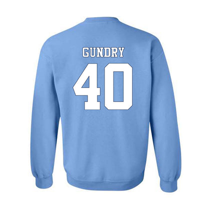 UNC - NCAA Women's Soccer : abby gundry - Vintage Carolina Blue Championship Crewneck Sweatshirt-1