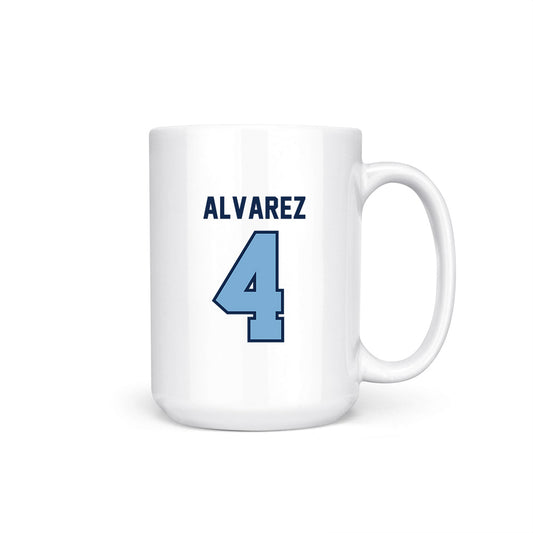 UNC - NCAA Women's Soccer : Aven Alvarez - National Champs Coffee Mug-0