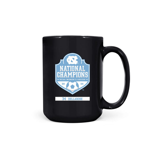 UNC - NCAA Women's Soccer : Tessa Dellarose - National Champs v6 Coffee Mug-0