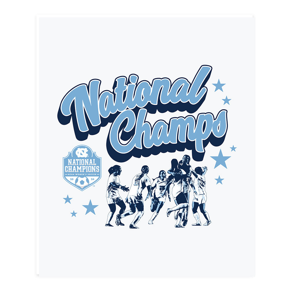 UNC - NCAA Women's Soccer : HopeAnne Munson - National Champs v3 Poster 20x24-0