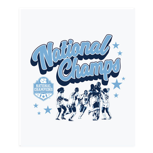 UNC - NCAA Women's Soccer : Ella Smith - National Champs v3 Poster 20x24-0
