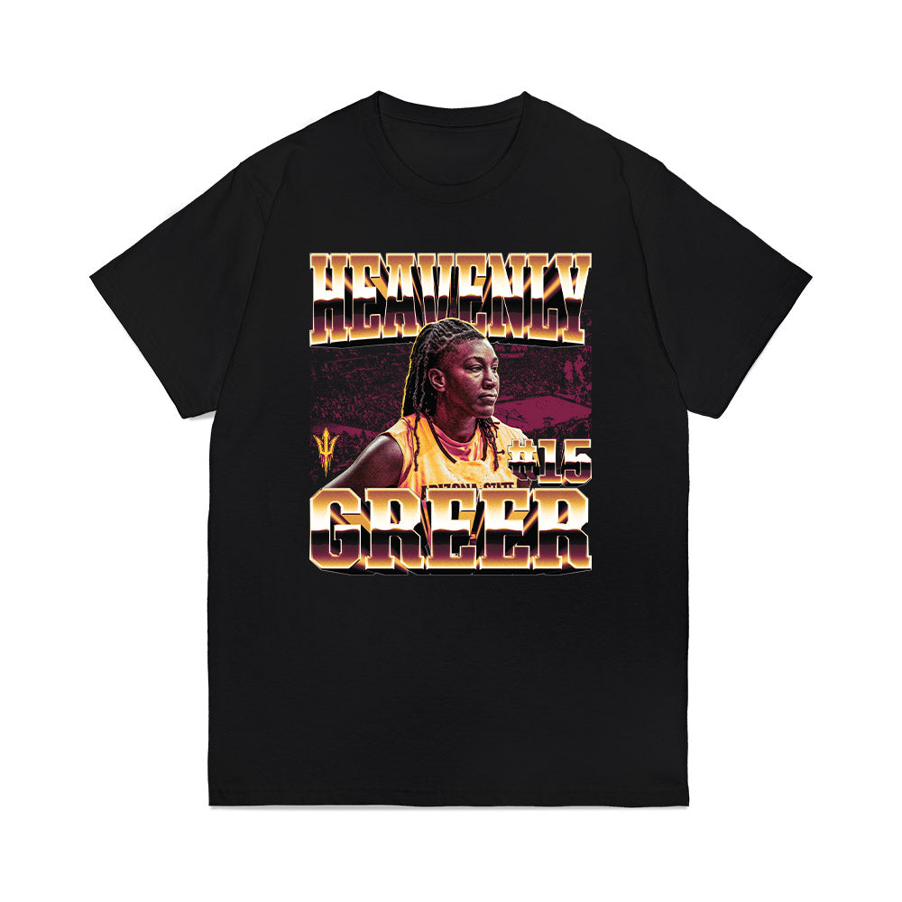 Arizona State - NCAA Women's Basketball : Heavenly Greer - Premium T-Shirt-0