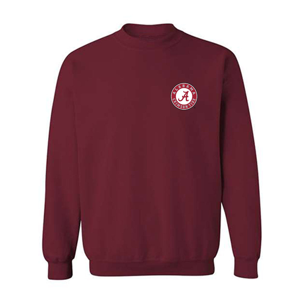 Alabama - NCAA Men's Basketball : Blue Collar v2 Team Caricature Crewneck Sweatshirt-0