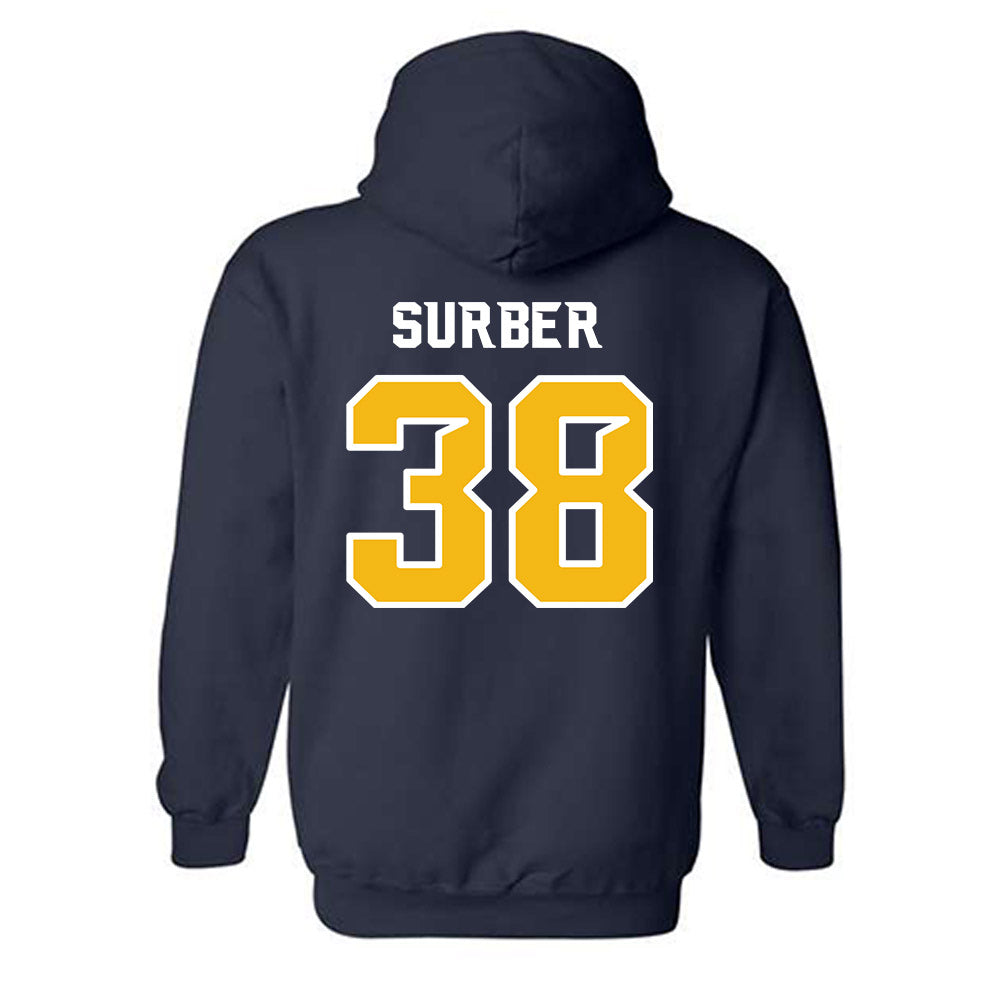 Northern Arizona - NCAA Women's Soccer : Kaitlin Surber - Kiss My Axe V1 Classic Shersey Hooded Sweatshirt-1