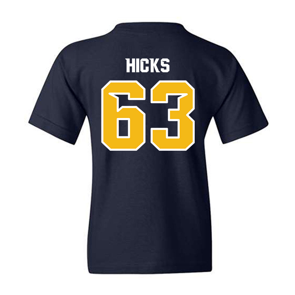 Northern Arizona - NCAA Football : Kaden Hicks - Kiss My Axe V1 Classic Shersey Youth T-Shirt-1