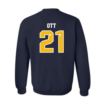 Northern Arizona - NCAA Women's Soccer : Avery Ott - Kiss My Axe V1 Classic Shersey Crewneck Sweatshirt-1