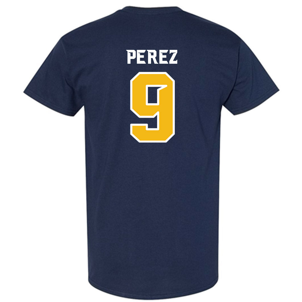 Northern Arizona - NCAA Women's Volleyball : Masina Perez - Kiss My Axe V1 Classic Shersey T-Shirt-1
