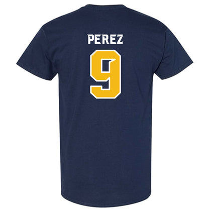 Northern Arizona - NCAA Women's Volleyball : Masina Perez - Kiss My Axe V1 Classic Shersey T-Shirt-1