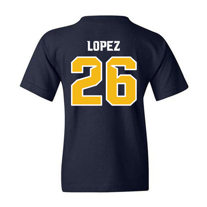 Northern Arizona - NCAA Football : Isaiah Lopez - Kiss My Axe V1 Classic Shersey Youth T-Shirt-1