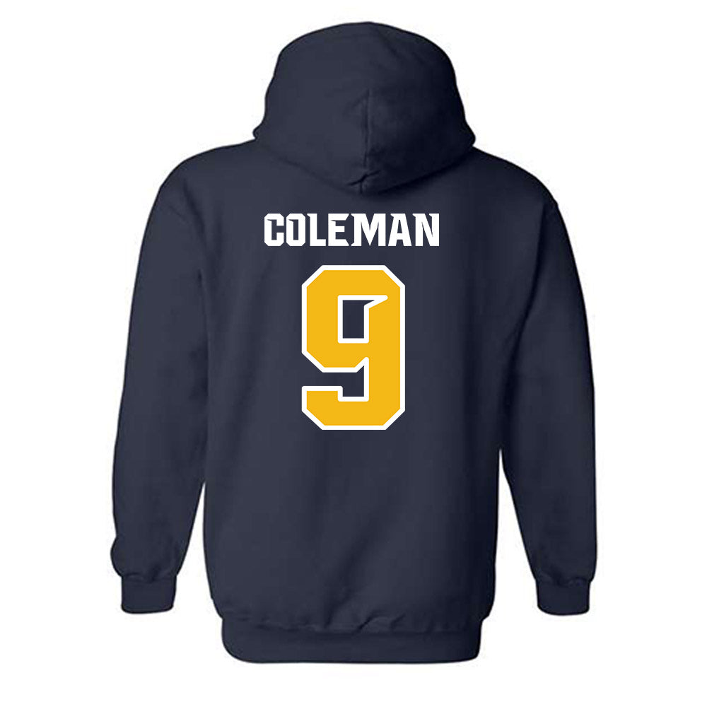 Northern Arizona - NCAA Women's Soccer : mckenzie coleman - Kiss My Axe V1 Classic Shersey Hooded Sweatshirt-1