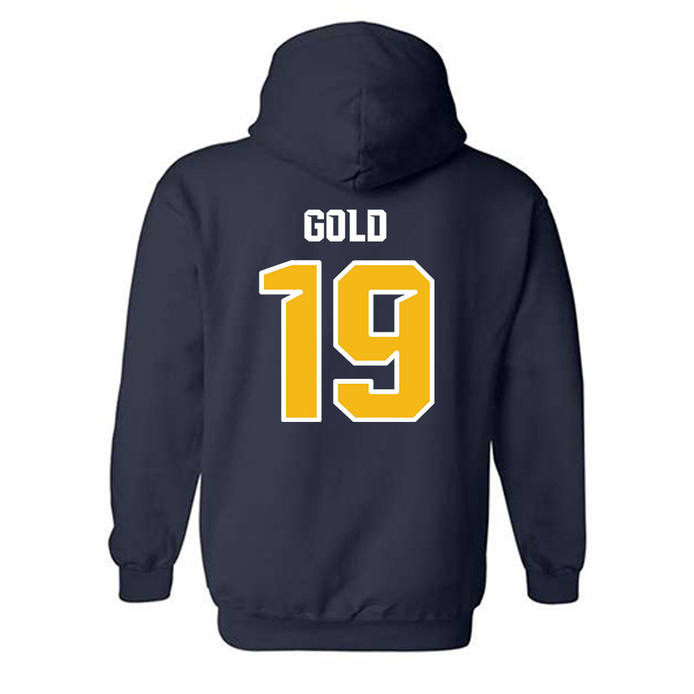 Northern Arizona - NCAA Women's Soccer : Camryn Gold - Kiss My Axe V1 Classic Shersey Hooded Sweatshirt-1