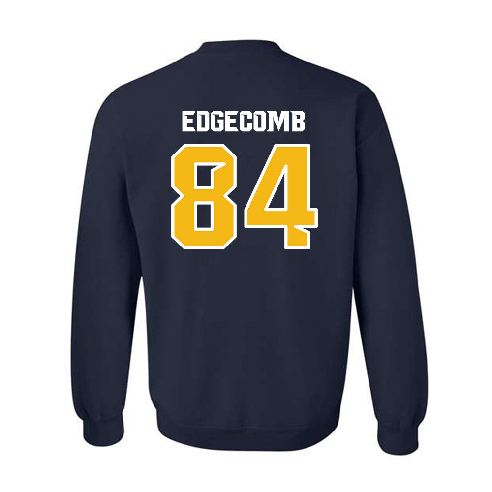 Northern Arizona - NCAA Football : Luke Edgecomb - Kiss My Axe V1 Classic Shersey Crewneck Sweatshirt-1