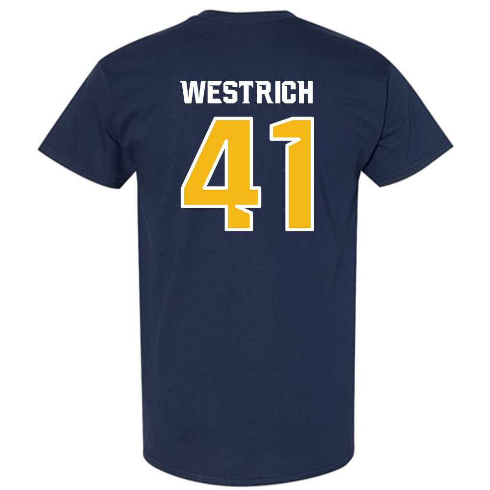 Northern Arizona - NCAA Football : Jordan Westrich - Kiss My Axe V1 Classic Shersey T-Shirt-1