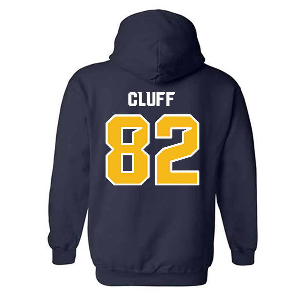 Northern Arizona - NCAA Football : Ethen Cluff - Kiss My Axe V1 Classic Shersey Hooded Sweatshirt-1