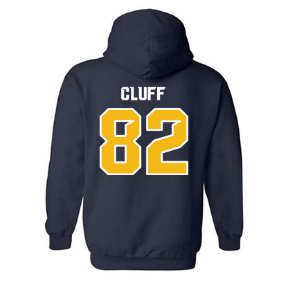 Northern Arizona - NCAA Football : Ethen Cluff - Kiss My Axe V1 Classic Shersey Hooded Sweatshirt-1