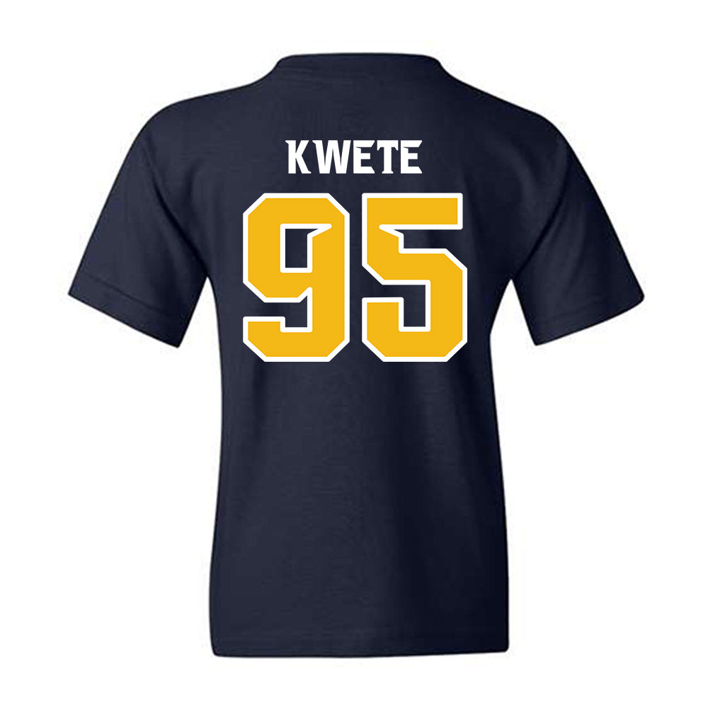 Northern Arizona - NCAA Football : Richard Kwete - Kiss My Axe V1 Classic Shersey Youth T-Shirt-1
