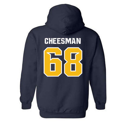 Northern Arizona - NCAA Football : Ryan Cheesman - Kiss My Axe V1 Classic Shersey Hooded Sweatshirt-1