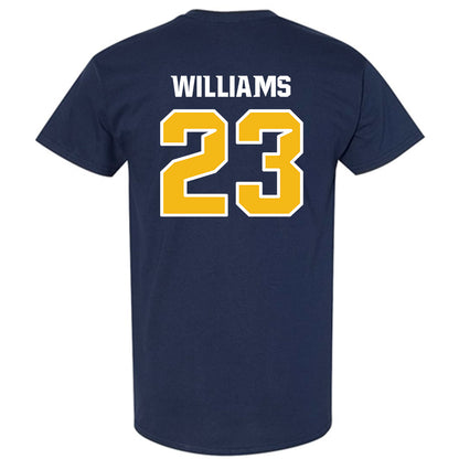 Northern Arizona - NCAA Women's Basketball : Kayla Williams - Kiss My Axe V1 Classic Shersey T-Shirt-1