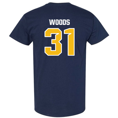 Northern Arizona - NCAA Football : Thaddeus Woods - Kiss My Axe V1 Classic Shersey T-Shirt-1