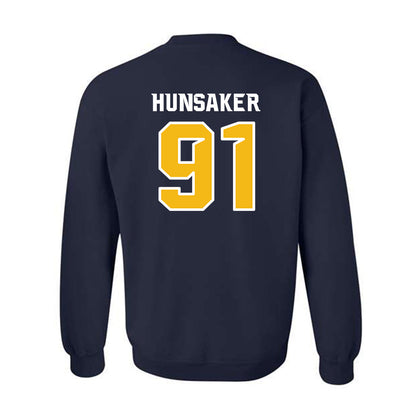 Northern Arizona - NCAA Football : Samuel Hunsaker - Kiss My Axe V1 Classic Shersey Crewneck Sweatshirt-1