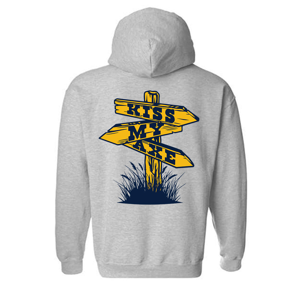 Northern Arizona - NCAA Women's Soccer : Emilie Bennett - Kiss My Axe V2 Classic Shersey Hooded Sweatshirt-1