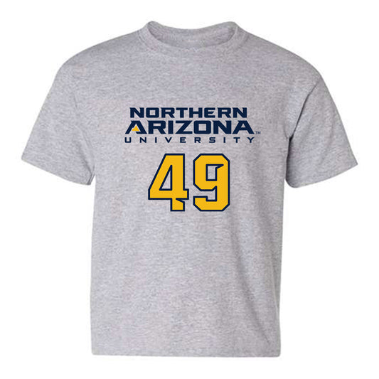 Northern Arizona - NCAA Football : Drew Heermann - Kiss My Axe V2 Classic Shersey Youth T-Shirt-0