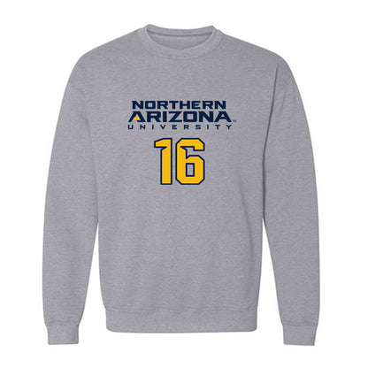 Northern Arizona - NCAA Women's Soccer : Kathryn Rueter - Kiss My Axe V2 Classic Shersey Crewneck Sweatshirt-0