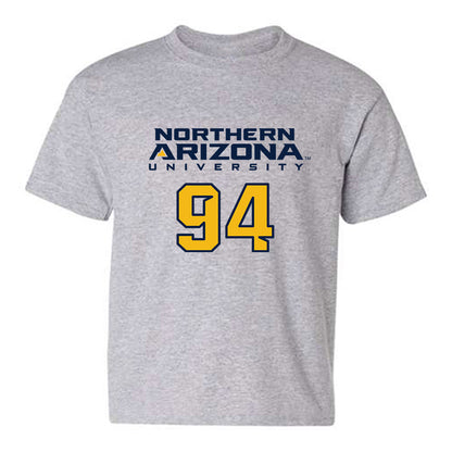 Northern Arizona - NCAA Football : Carlos Rivera - Kiss My Axe V2 Classic Shersey Youth T-Shirt-0