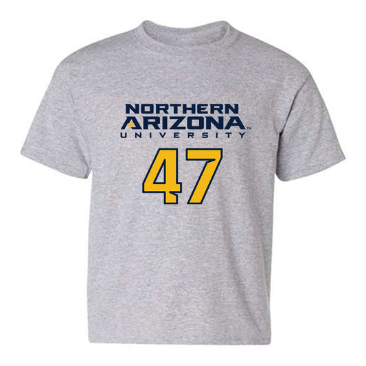 Northern Arizona - NCAA Football : Cayden Woolwine - Kiss My Axe V2 Classic Shersey Youth T-Shirt-0