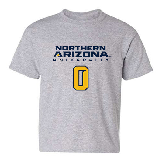 Northern Arizona - NCAA Football : QuRan Gossett - Kiss My Axe V2 Classic Shersey Youth T-Shirt-0