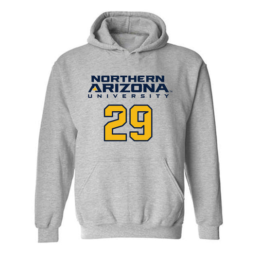 Northern Arizona - NCAA Women's Soccer : Kayla Howell - Kiss My Axe V2 Classic Shersey Hooded Sweatshirt-0