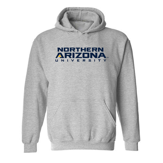 Northern Arizona - NCAA Women's Swimming & Diving : Kaci Kelaher - Kiss My Axe V2 Classic Shersey Hooded Sweatshirt-0